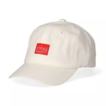 Детская базовая кепка из хлопкового твила с логотипом Детская базовая кепка из твила [Manhattan Portage] ДЛЯ ДЕТЕЙ (Белый с оттенком)