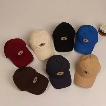 Детская бейсболка, шляпа от солнца, универсальные повседневные шляпы с буквами