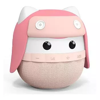 Детская Bluetooth-колонка, Симпатичная колонка Rhyme, Беспроводное стереосопряжение, 15 часов воспроизведения, Подарки для девочек, подростков; Bluetooth розовый