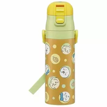 Детская бутылка для воды из нержавеющей стали Skater, 470 мл, для питья, Chikawa, подходит для детей, легкий тип, только для холодного хранения, спортивная бутылка