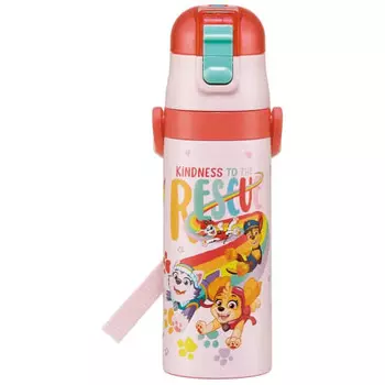 Детская бутылка для воды из нержавеющей стали Skater, для питья, 470 мл, Paw Patrol Rescue 23, подходит для детей, легкий тип, для мальчиков, бутылка для прохладной воды
