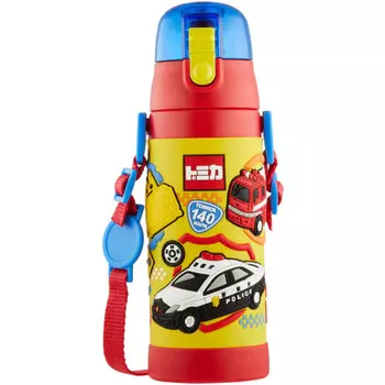 Детская бутылка для воды из нержавеющей стали Skater, 480 мл, для питья, Tomica, детский, легкий, для мальчиков, только для холодного хранения, напечатанный на 3D-принтере, водный робот