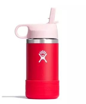 Детская бутылка из нержавеющей стали с широким горлом 12 унций 354 мл Годжи термоизолированная бутылка для воды для детей японского происхождения (Подлинный продукт)