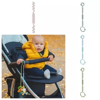 Детская бутылочка, чашка, игрушка, силиконовая соска, цепочка, веревка, ремень, анти-потеря, аксессуары для кормления ребенка синий