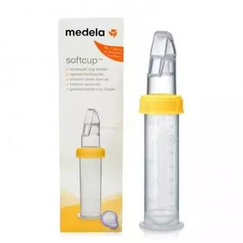 Детская бутылочка Medela Softcup с ложкой 80 мл