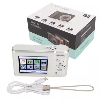 Детская цифровая камера 44MP 8 фильтров 2.7K видеозапись 700mAh портативная камера с фонариком