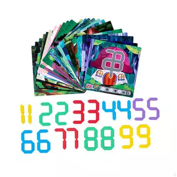 Детская цифровая расшифровка, игра на мышление, обучающая игра, интерактивная игрушка для дня рождения в саду