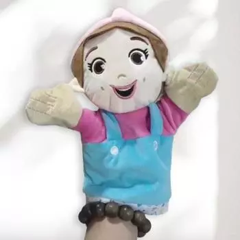 Детская деревянная головоломка, настольная игрушка, плюшевая женская кукла, мелкая моторика, дошкольное раннее образовательное головоломка, игра на сопоставление, для малышей, мальчиков и девочек, подарок B