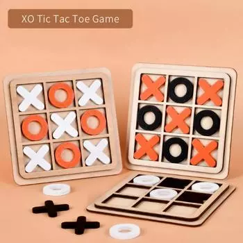 Детская деревянная игрушка Монтессори, мини-шахматная игра, интерактивная головоломка, тренировка обучения мозга, ранние развивающие игрушки для детей