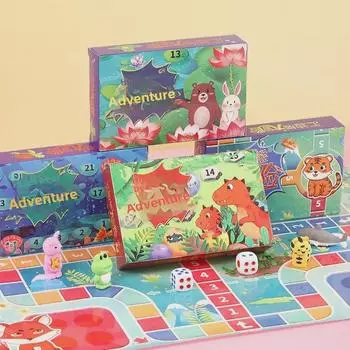 Детская деревянная многофункциональная настольная игра: Приключенческие шахматы, головоломки, «Пять в ряд», «Змейка» и шашки с взаимодействием родителей и детей.