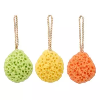 Детская детская ванночка, хлопковая мягкая зеленая сотовая губка для ванны, втирание в ванну, флаттер для мытья красный