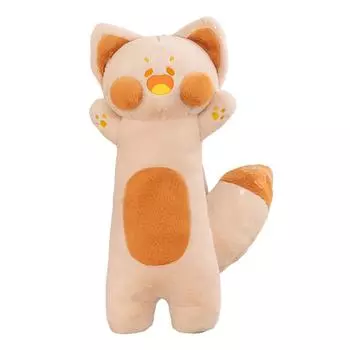 Детская длинная мягкая подушка Дуду Кот плюшевая игрушка креативная милая имитация мягкая игрушка для детей рождественские подарки на День защиты детей зелёный