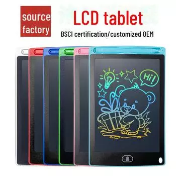 Детская доска для рисования и письма с ЖК-дисплеем 8,5 дюймов D type + 8.5 inches розовый