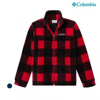 Детская флисовая куртка Columbia Kids, красная Red/115
