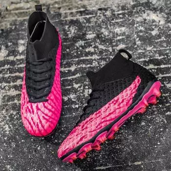 Детская футбольная обувь для чемпионата мира по футболу для мальчиков и подростков, студентов, женщин, TF, сломанные ногти, AG, длинные ногти, соревнования, тренировочная обувь 35