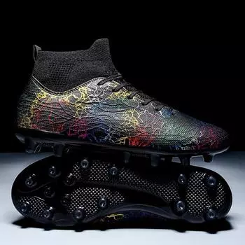 Детская футбольная обувь для чемпионата мира по футболу для мальчиков и подростков, студентов, женщин, TF, сломанные ногти, AG, длинные ногти, соревнования, тренировочная обувь 32