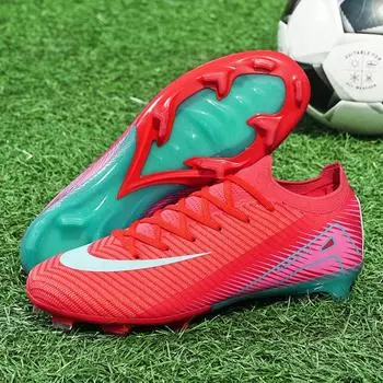 Детская футбольная обувь для чемпионата мира по футболу для мальчиков и подростков, студентов, женщин, TF, сломанные ногти, AG, длинные ногти, соревнования, тренировочная обувь 35