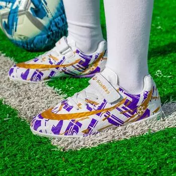 Детская футбольная обувь для мальчиков и девочек, для школьников, для тренировок, для детей, для сломанного ногтя, спортивная обувь 28