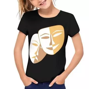 Детская футболка Футболка с коротким рукавом Летняя детская футболка с принтом Стильная летняя футболка 110