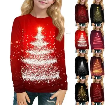 Детская футболка с длинными рукавами и круглым вырезом, повседневная футболка 110 чёрный