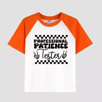 Детская футболка с коротким рукавом и вставным плечом, хлопковая ткань, повседневный модный топ для мальчиков на лето 100cm