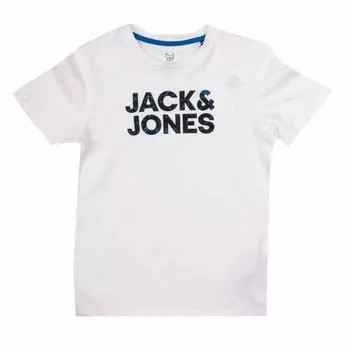 Детская футболка с короткими рукавами из 100% хлопка JACK & JONES