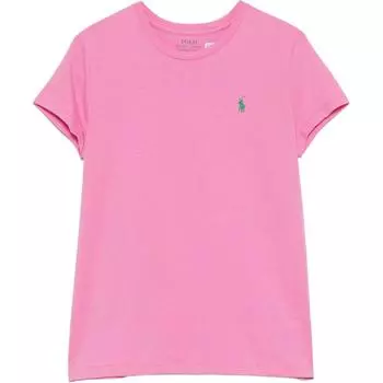 Детская футболка с круглым вырезом и логотипом Polo Ralph Lauren, розовая 313833549-081 XL