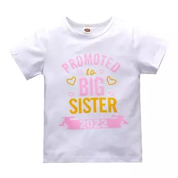 Детская футболка с принтом, повседневные топы, летняя хлопковая детская одежда 90