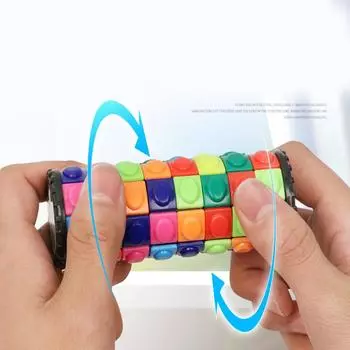 Детская головоломка «сделай сам», трехмерная волшебная башня, АБС-пластик, развивающий интеллект-куб, игрушка