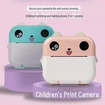 «Детская HD-миниатюрная фотокамера для моментальных снимков — идеальный подарок на праздник»