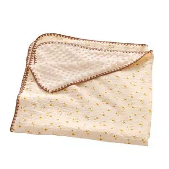 Детская хлопковая банкетка, милое одеяло для сна для новорожденных, чехол для сна для детской коляски 100*100cm