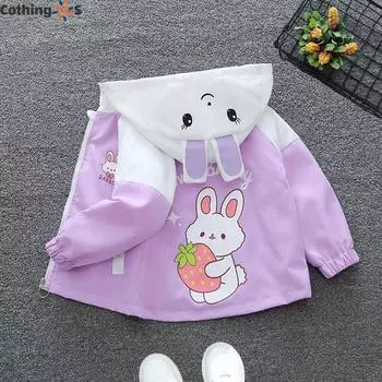 Детская хлопковая одежда, детская зимняя куртка, утепленная, 6-12 месяцев, детская хлопковая одежда, зимняя куртка с капюшоном, милые мальчики и девочки 80 розовый