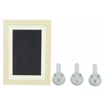 Детская художественная рамка из композитного дерева, открывающаяся спереди, сменная магнитная картина, дисплей для рисования поделок