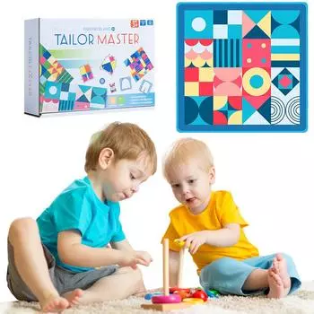 Детская игра «Мастер по пошиву одежды» Игра «Соответствие цвета и формы» Настольная игра «Детские игрушки» Интерактивная семейная игра для вечеринок