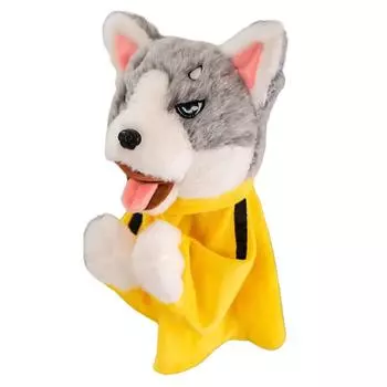 Детская игра, плюшевые игрушки, забавная игрушка для бокса, хаски, хитрая игрушка со звуком для вечерние игр