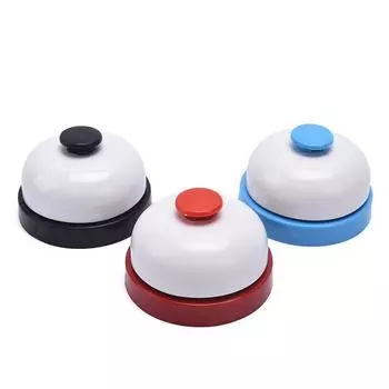 Детская игра Соревнуйтесь с белыми колокольчиками Нажмите Домашняя игра Семья Веселитесь на колокольчике Забавный маленький колокольчик Вечеринка Игрушка Подарок Шутка Игра чёрный