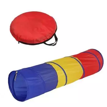 Детская игра-туннель для малышей, ползающая труба, игрушка для улицы и дома белый