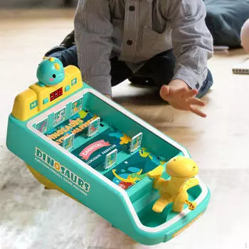 Детская игра в пинбол Marble 40 Balls Многофункциональная настольная игра Pick up Machine Arcade Dinosaur