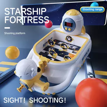 Детская игра в пинбол, развивающая концентрацию внимания, игрушка для мальчиков и девочек, синяя синий