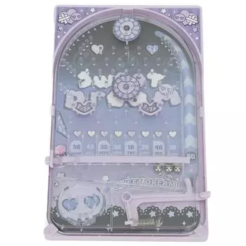 Детская игра в пинбол, улучшающая координацию рук и глаз, детская гоночная игрушка в пинбол с кронштейном, фиолетовая фиолетовый