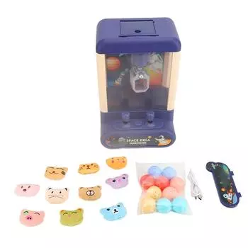 Детская игровая машина «Когти» для улучшения координации глаз и рук. Интерактивная игрушка «10 кукол и 10 капсул». Кукольный захват.