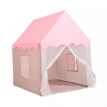 Детская игровая палатка игровой домик подарок принцесса замок для малышей синий