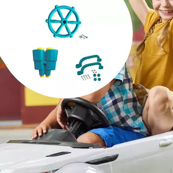 Детская игровая площадка Аксессуары для качелей Детский руль Аксессуары для игр на открытом воздухе для заднего двора Set of 12