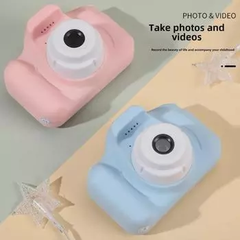 Детская игрушечная цифровая камера HD с двумя камерами