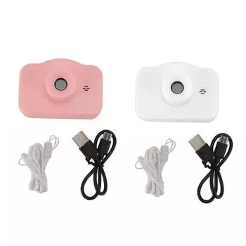 Детская игрушечная камера 40MP 1080P HD объектив 2-дюймовый экран MP3 воспроизведение музыки маленькая компактная цифровая камера Pink