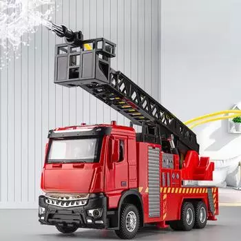 Детская игрушечная модель пожарной лестницы из сплава