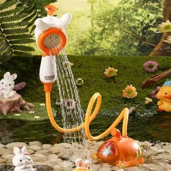 Детская игрушка для ванны и душа, на батарейках, безопасная форма моркови, мультяшная герметичная электрическая редис, подводная ванна