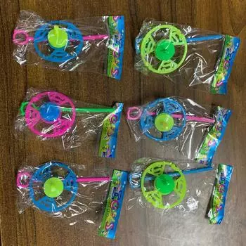 Детская игрушка-гироскоп Ручной гироскоп с вытягивающейся полоской Наградной подарок для детского сада Образовательная традиционная игрушка