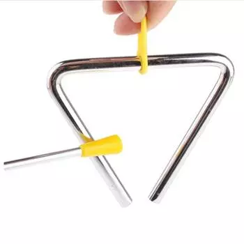 Детская игрушка музыкальный инструмент ритм-группа треугольник образовательная дошкольная 4 inch