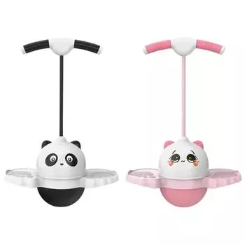 Детская игрушка-прыгун Pogo Stick, симпатичная, противоскользящая, с удобной ручкой, для фитнеса, упражнений, детского сада, прыгающий мяч для поддержания равновесия